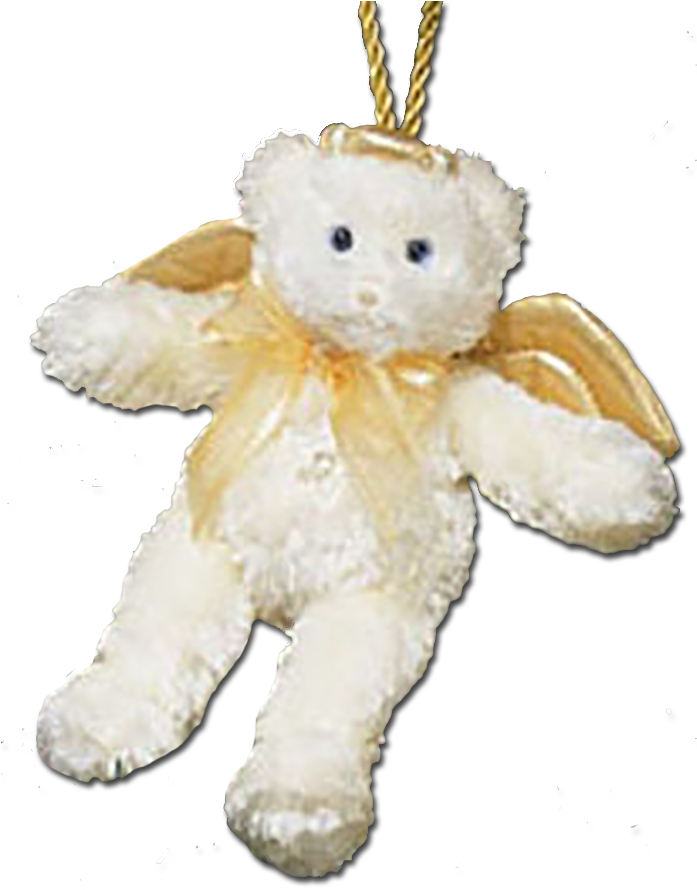Gund Teddy Bear Christmas Ornaments - Teddy Bear (696x896), Png Download