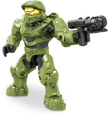 Halo Micro Action Figures Series 1 Unsc Spartan Mark - Unsc Spartan Mark V B (500x500), Png Download