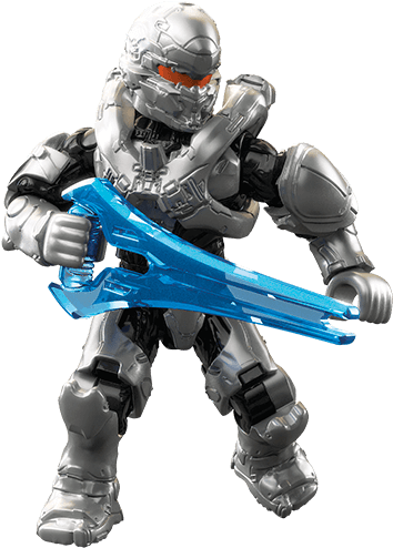 Halo Micro Action Figures Stormbound Series Spartan - Mega Construx Halo Faithful Vs Fallen Pack (360x500), Png Download