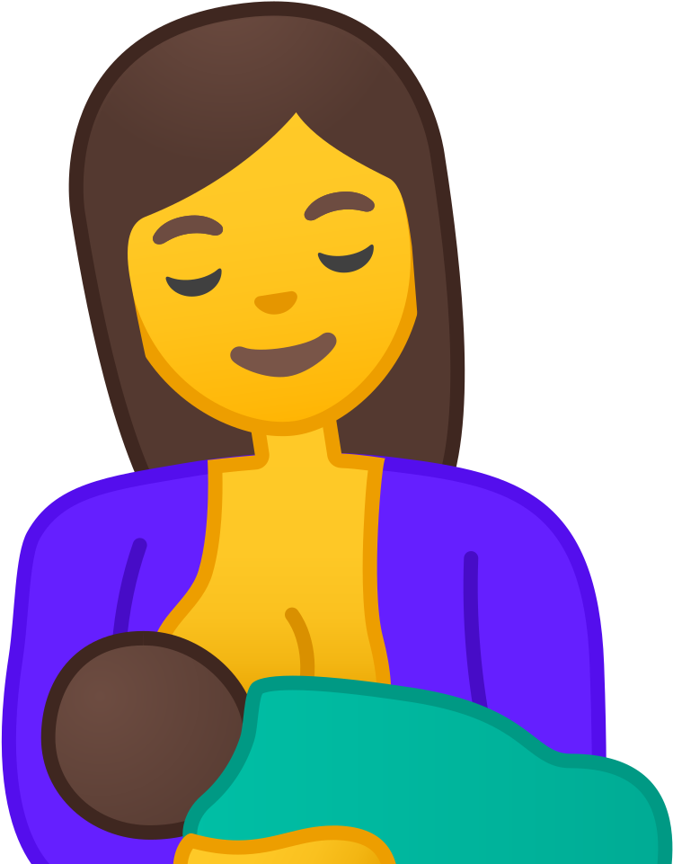 Download Svg Download Png - Emoji Amamentação (1024x1024), Png Download