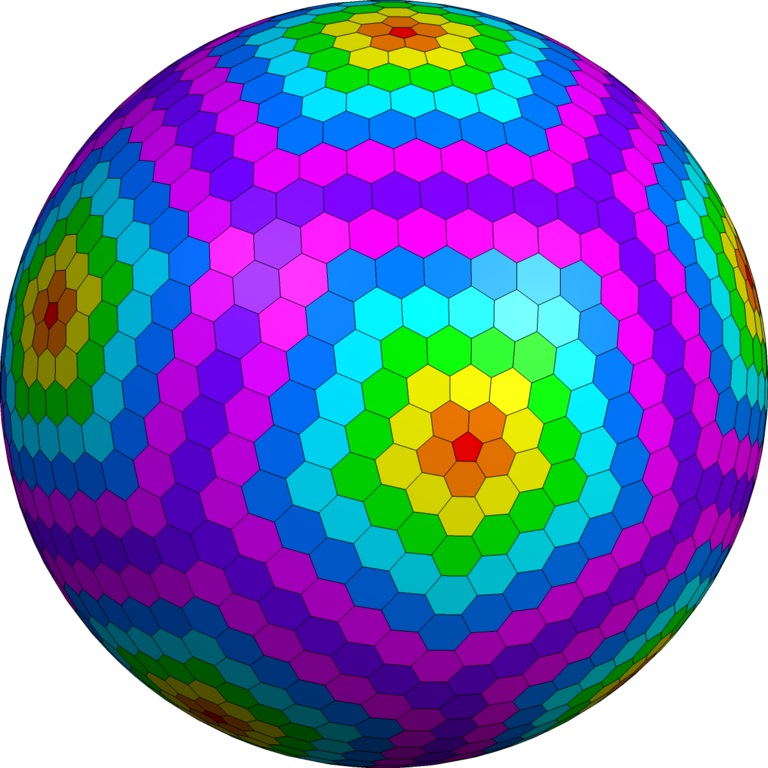 240 × 240 Pixels - Goldberg Polyhedron (768x768), Png Download