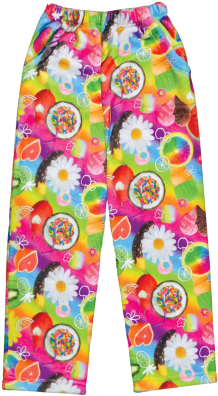 Picture Of Tutti Fruiti Plush Pants - Trousers (415x415), Png Download
