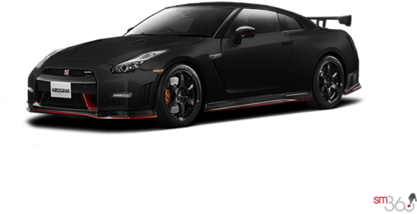 Nissan Gtr Nismo 2017 Jet Black (600x450), Png Download