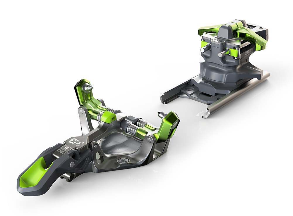 G3 Zed 12 Ski Binding With Leash (1000x1000), Png Download