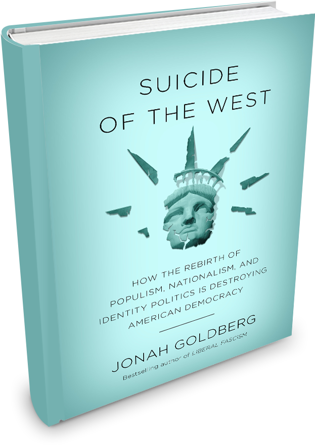Jonah Goldberg - Suicide Of The West: How The Rebirth (779x1000), Png Download