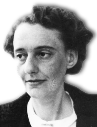 Leah Goldberg - תמונות של לאה גולדברג (314x425), Png Download