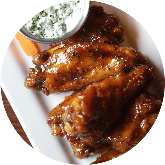 Sahm's Restaurant Wings - Restaurant (640x640), Png Download