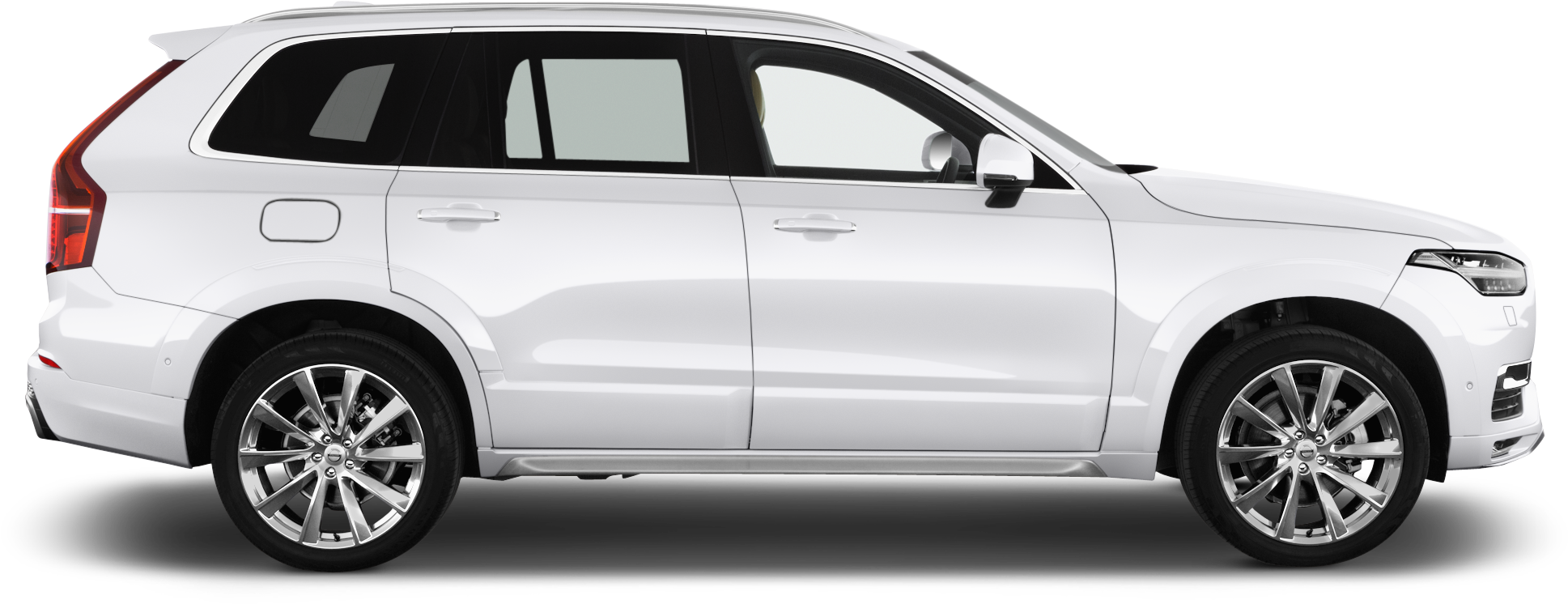 Volvo Xc90 Company Car Side View - ダイハツ プラム ブラウン クリスタル マイカ R59 (2048x1360), Png Download