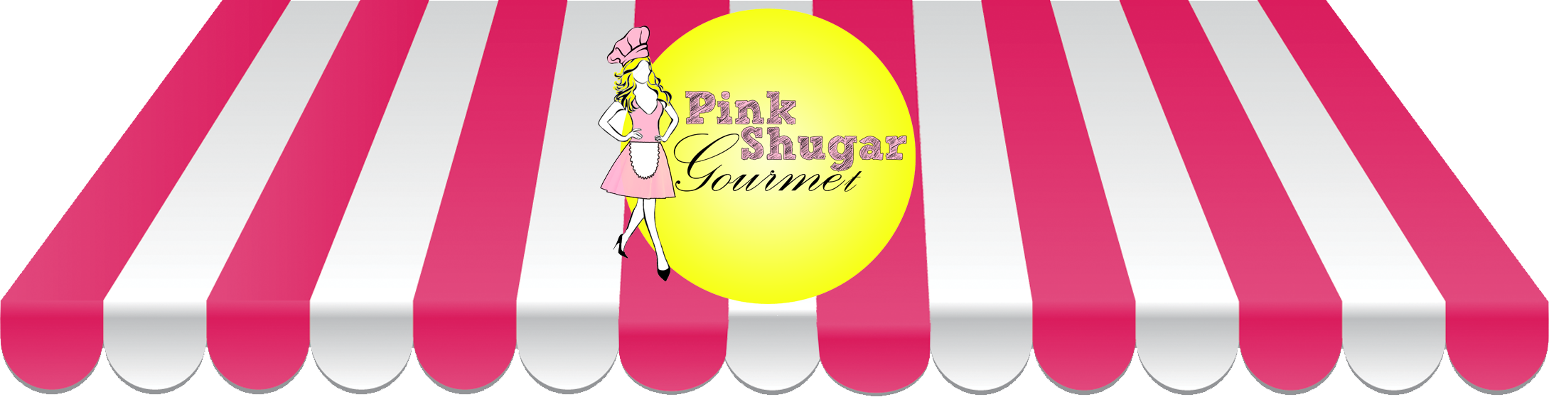 Psg Banner - Pink Shugar Gourmet (2179x559), Png Download