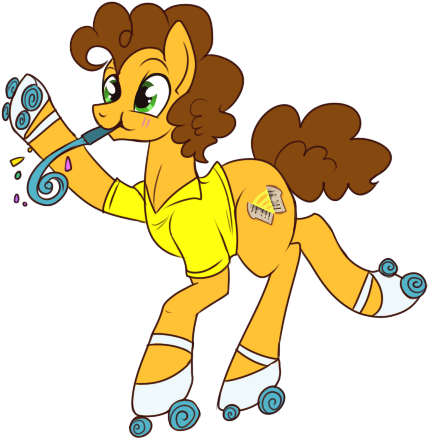 Lulubell, Cheese Sandwich, Confetti, Party Blower, - Cartoon (450x458), Png Download