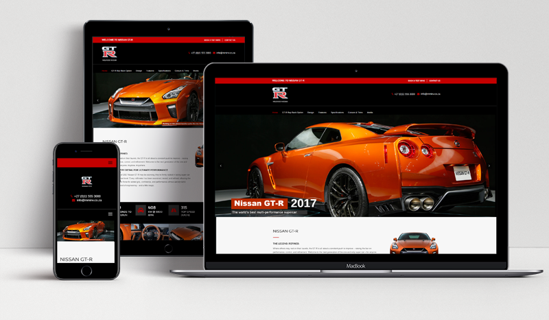 Nissan Gt-r Melrose - Nissan Gt-r (800x466), Png Download
