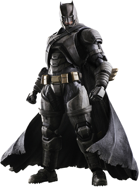 Batman Vs Superman - Batman Play Arts Kai Action Figure (480x648), Png Download