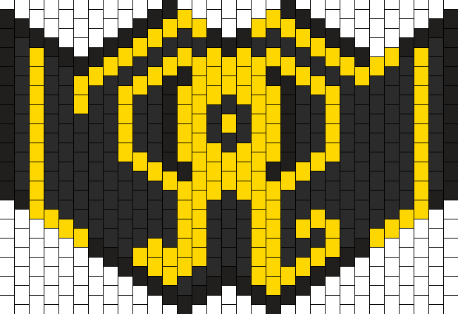 Eye Of Horus Mask Bead Pattern - Visual Arts (650x445), Png Download