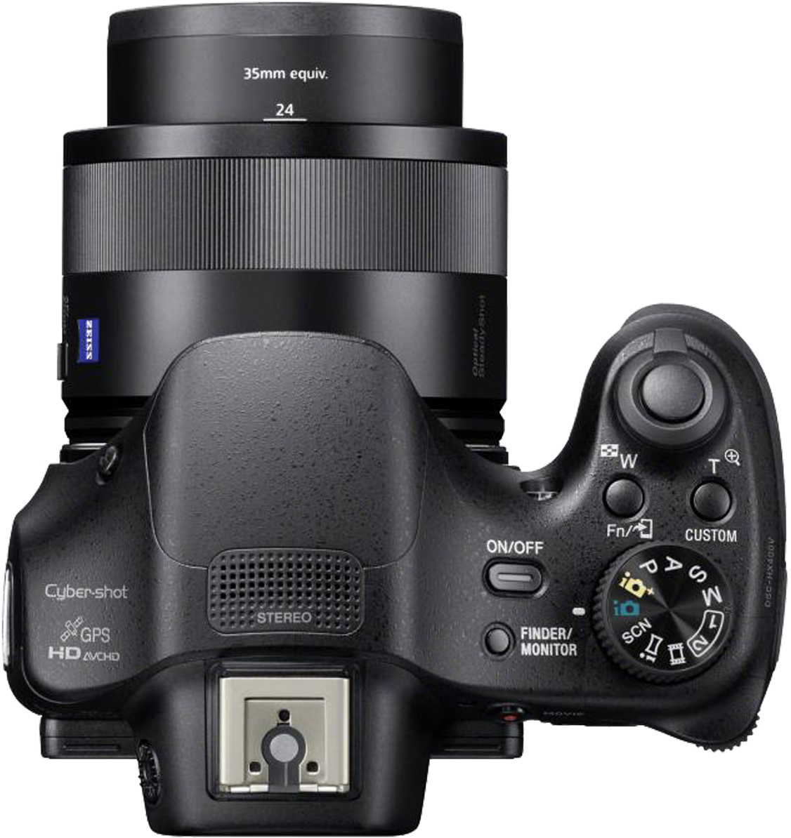 Sony Cyber-shot Dsc-hx400v Digital Camera, Black (1600x1200), Png Download