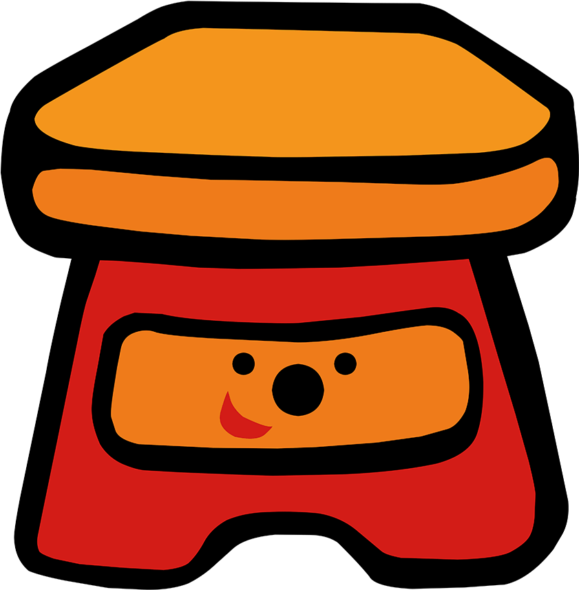 Blue's Clues Sidetable Drawer (900x900), Png Download