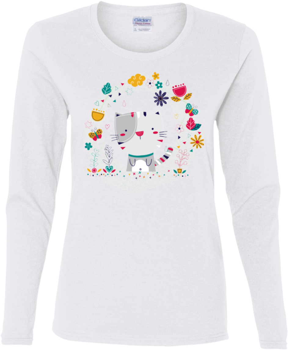 Cute Cat Lovely Baby Cat, Composition Notebook: College (1155x1155), Png Download