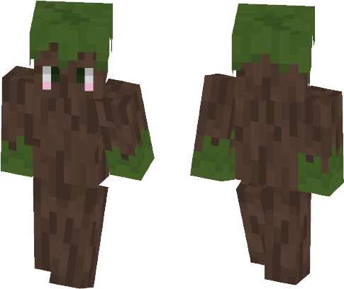 Install Kawaiiiii Tree I Guess ¯ /¯ Skin Instruction - Minecraft Skin John Wick (584x497), Png Download