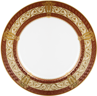 Salon Murat Cerise Or - Haviland Salon Murat Cerise Red Gold Tea Saucer Cylinder (368x355), Png Download