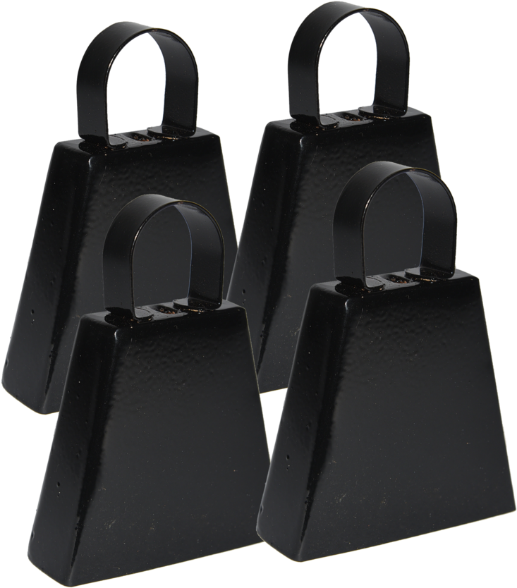 Gbellbkpb4, Black Plain Post Box Cowbell - Strap (1080x1080), Png Download