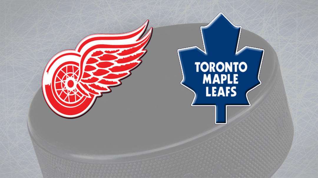 Maple Leafs Hold Off Red Wings 5-4 - Detroit Red Wings (1080x607), Png Download