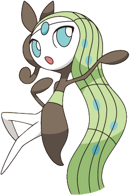 Following The Quiet Unveiling Of Meloetta On The M15 - Pokemon Tipo Psiquico Quinta Generacion (310x398), Png Download