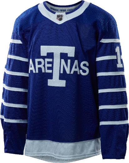 In Celebration Of The Future Of Leafs Nation, The Team - Toronto Arenas Jersey 2017 (414x526), Png Download