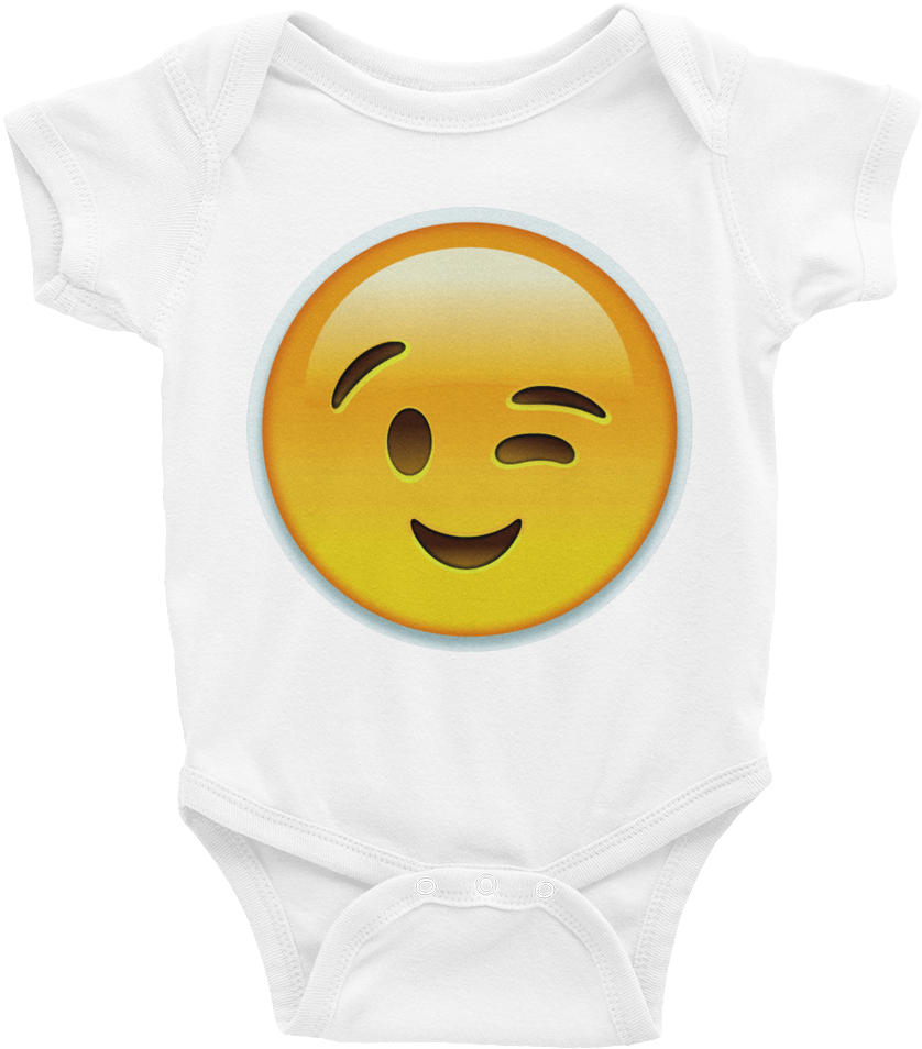 Download Emoji Baby Short Sleeve One Piece - Florida PNG Image with No ...