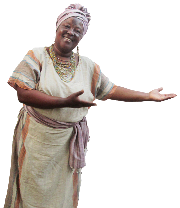 Enjoy Hand Made Art From African Women - African Women Png (691x798), Png Download