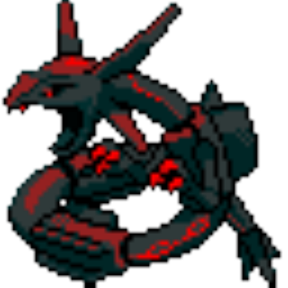 Cinder Rayquaza - Project Pokemon Aura Rayquaza (420x420), Png Download