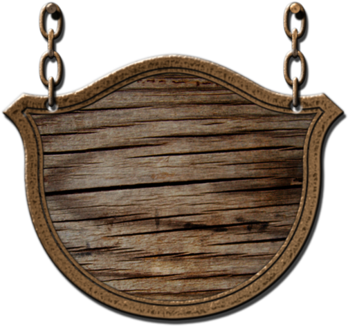 Hanging Wooden Sign Png Download - Plank (600x675), Png Download