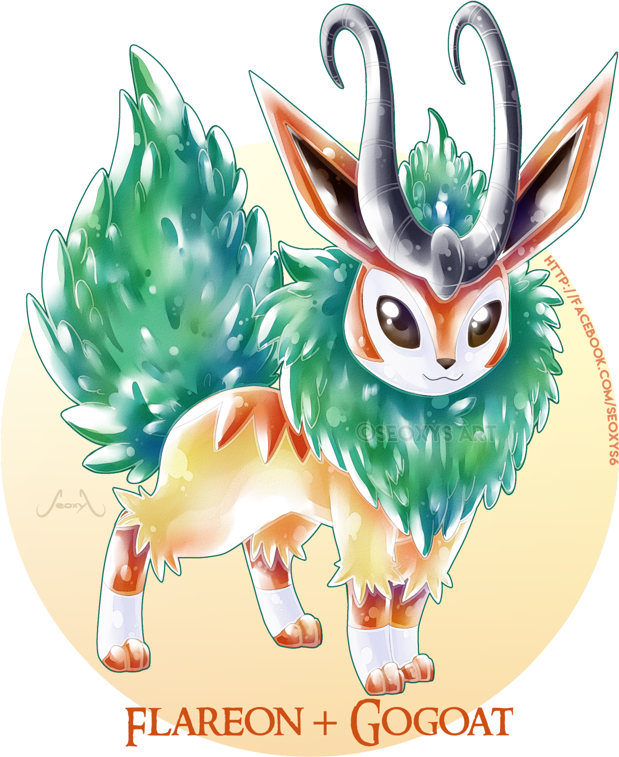 I Take Commissions, See Goo - Pokemon Fusions (1280x1556), Png Download