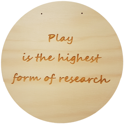 A Large Wooden Hanging Sign Made From 3mm Plywood - Circle (498x663), Png Download