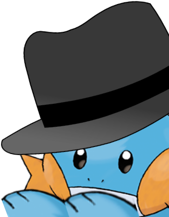 Mudkip Transparent Top Hat Banner Royalty Free Stock - Mudkip With A Fedora (475x475), Png Download