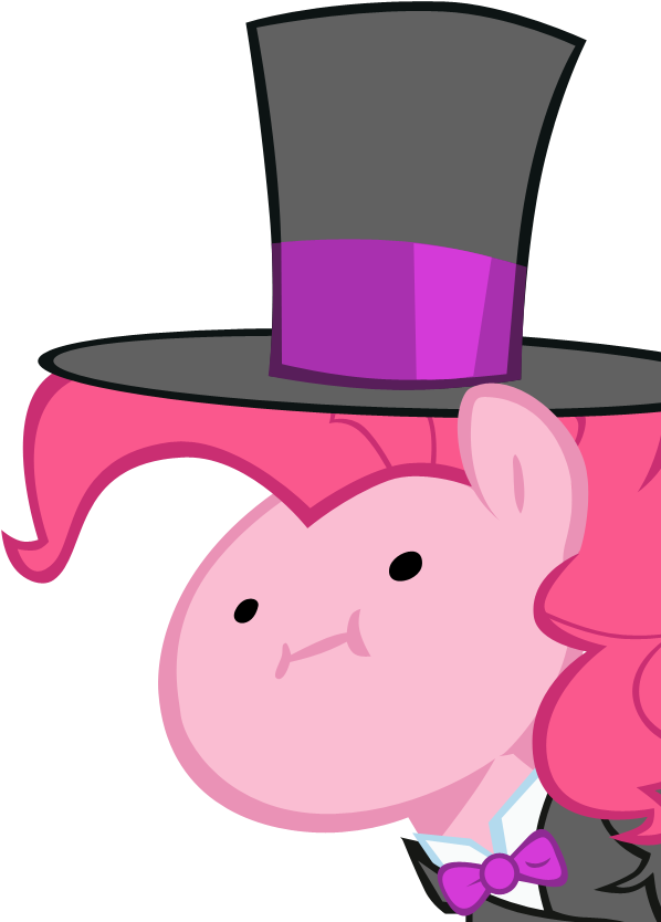 Bowtie, Fancy, Hat, - Pink Top Transparent Background (908x869), Png Download