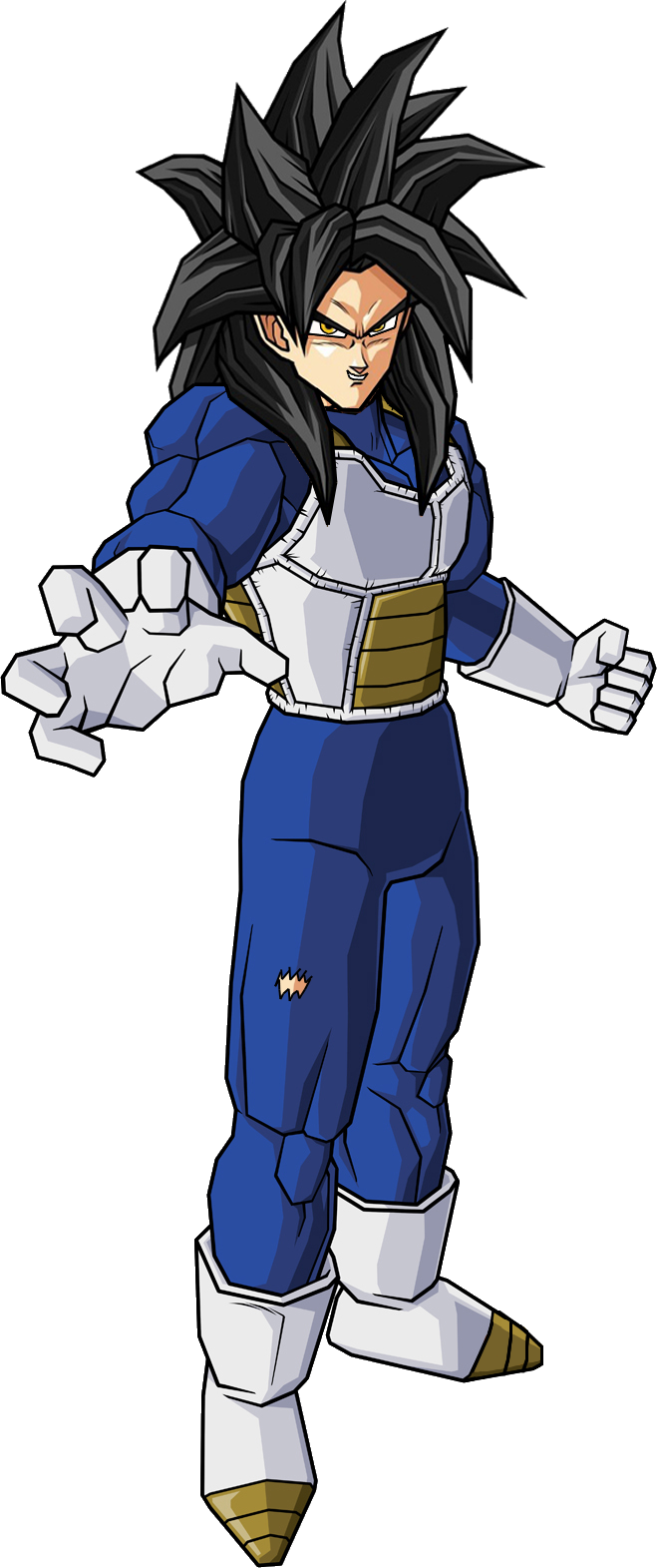 Zizi - Trunks Ssj (659x1571), Png Download