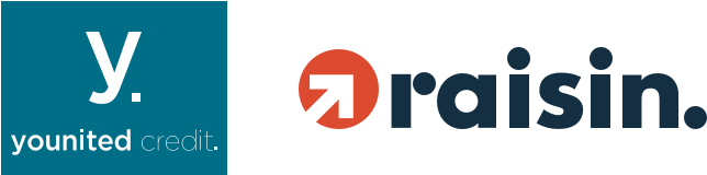 Raisin And Younited Credit Cooperate On The German-speaking - Logos Younited Credit (750x234), Png Download