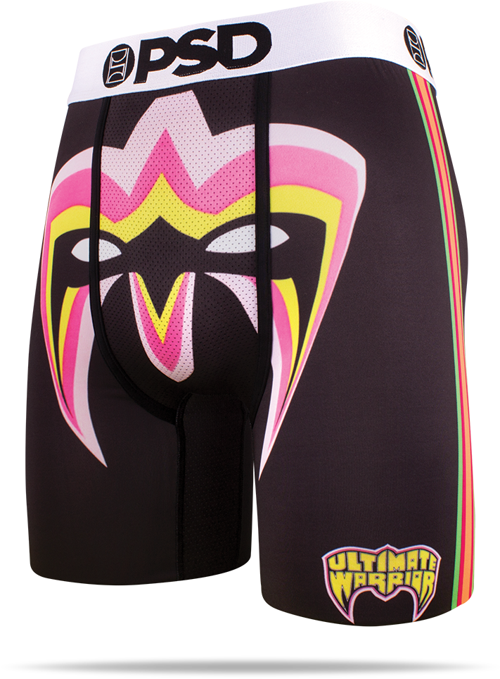 Wwe Ultimate Warrior Boxer Briefs - Ultimate Warrior (1024x1024), Png Download