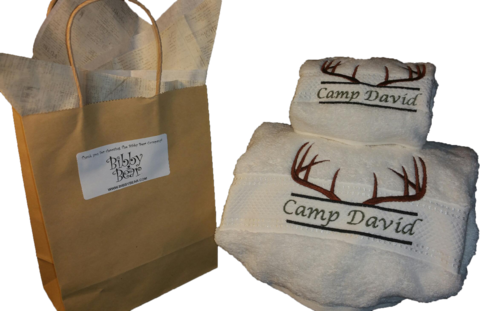 Deer Antler Towel - Deer (480x311), Png Download