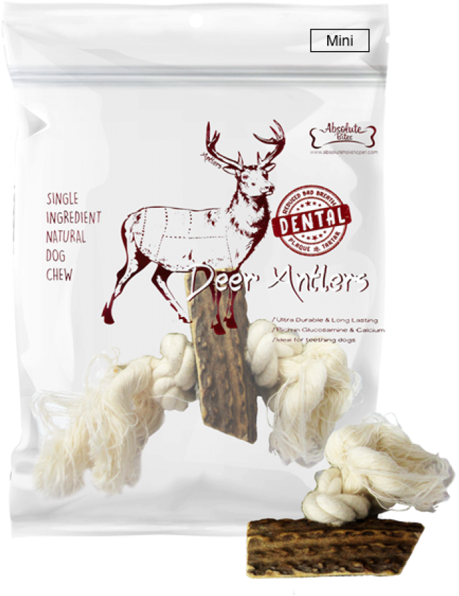 Best Online Pet Store Singapore - Absolute Bites Whole Deer (1000x1000), Png Download