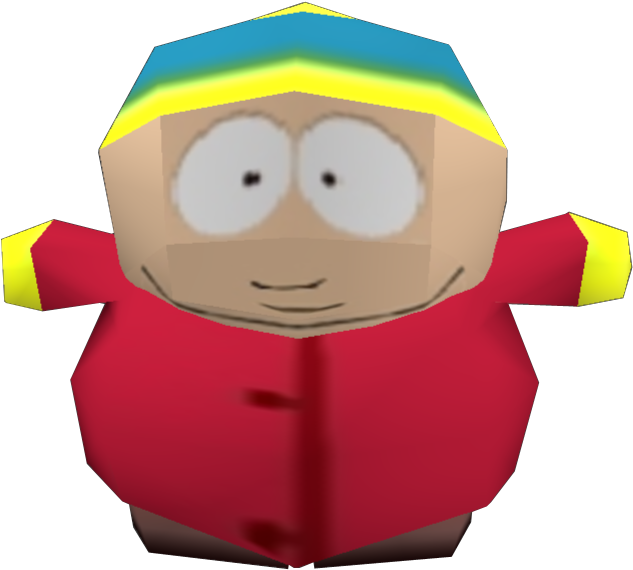 Download Zip Archive - South Park N64 Cartman (750x650), Png Download