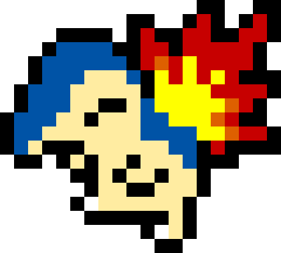 Cyndaquil - Cyndaquil Pixel Art (400x360), Png Download