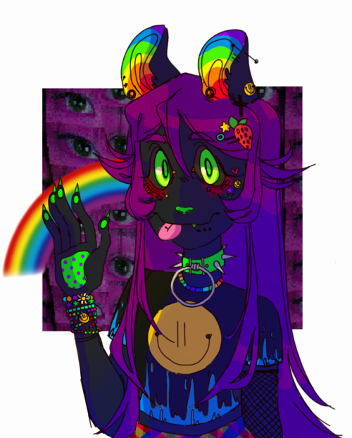 Fursona - 3c - Illustration (500x622), Png Download