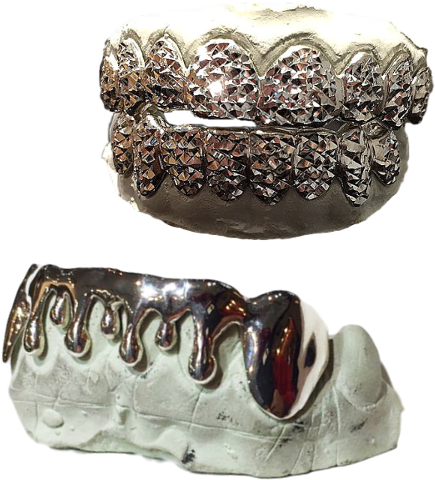 Molding Kit Supplied For Free On Every Order - Solid Sterling Silver Princess Cut Custom Fit Handmade (440x500), Png Download