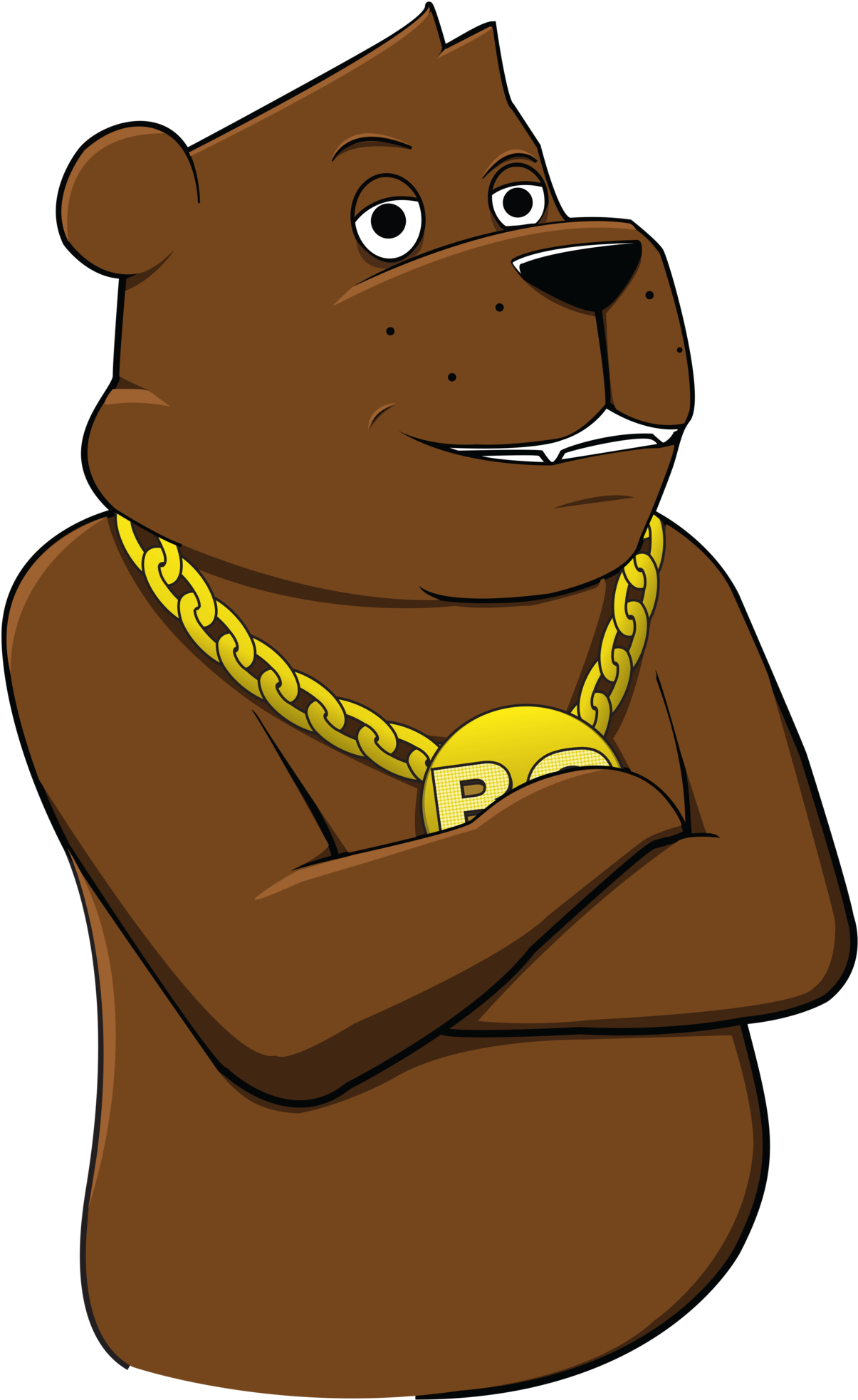 Bear Grillz (2048x2048), Png Download