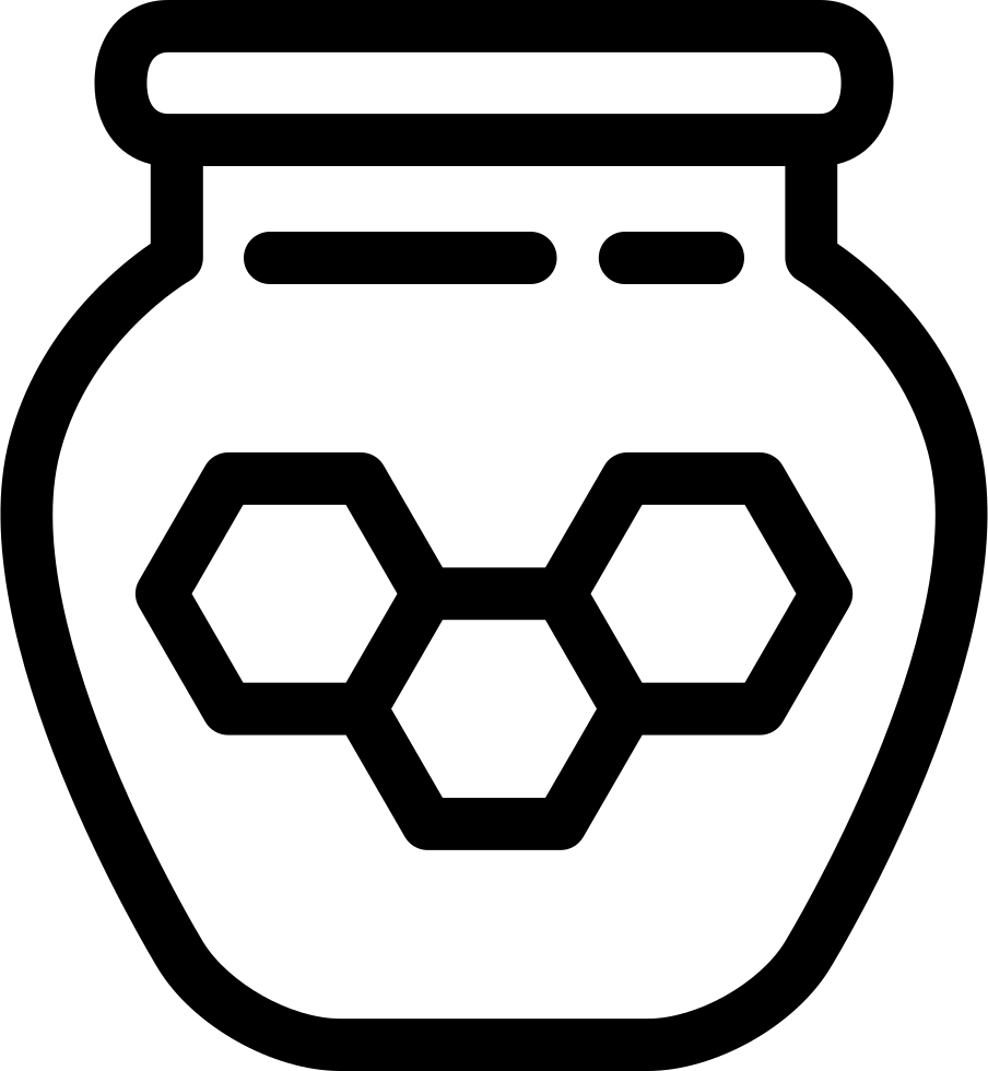 Honey Jar Black And White Png - Catalyst Education (904x980), Png Download