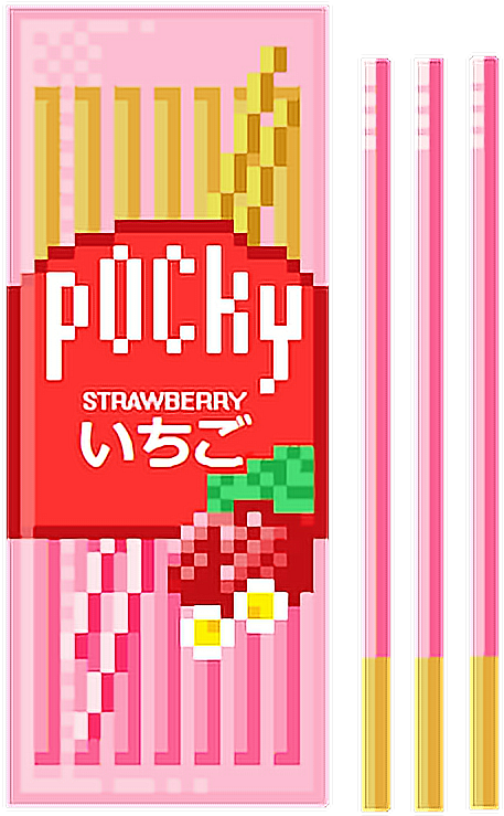 Report Abuse - Pocky Pixel Art (500x762), Png Download