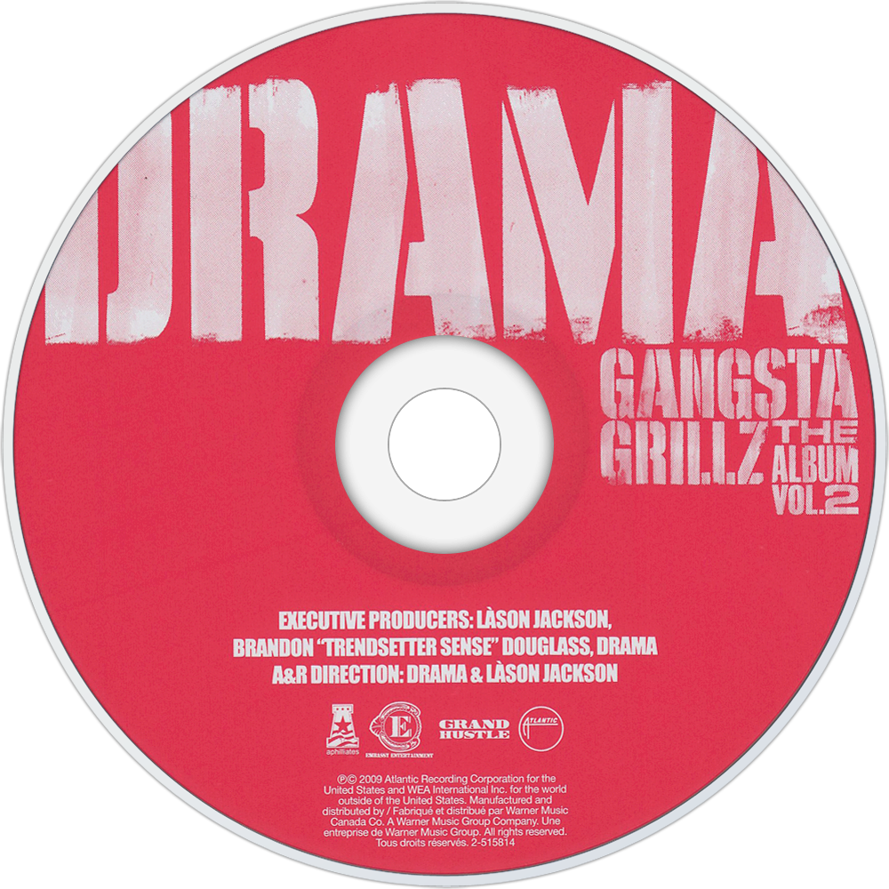 2 Cd - Dj Drama Gangsta Grillz The Album (1000x1000), Png Download