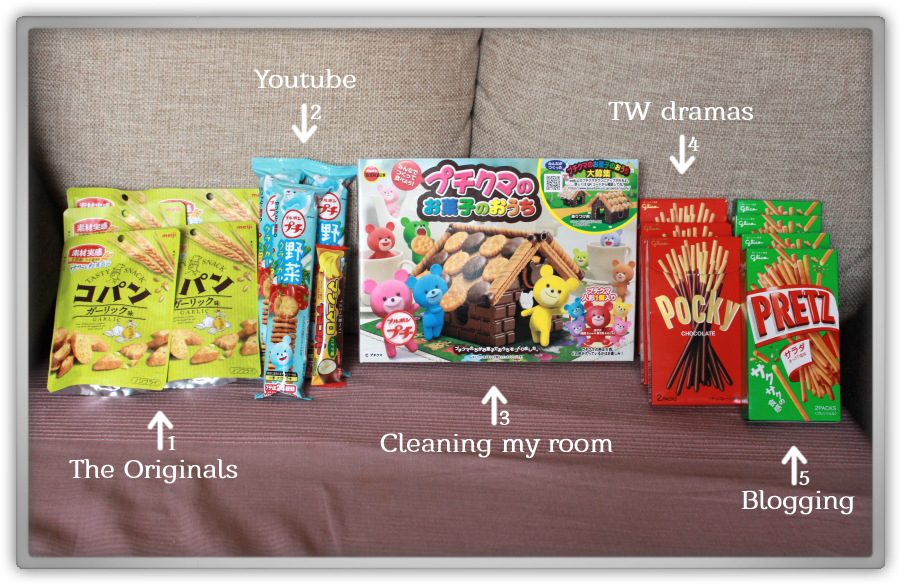 Candysan Japanese Candy Haul & Review Petit Bear Chocolate - Salad Pretz - Glico (912x600), Png Download