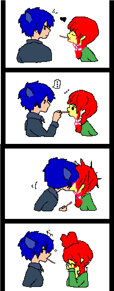 Pocky Kiss With My Crush - Pocky (1000x1000), Png Download