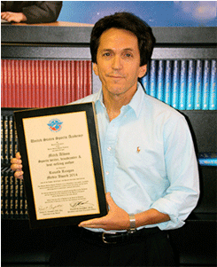 Mitch Albom Was Presented The Academy's 2014 Ronald - Mitch Albom Awards (600x300), Png Download
